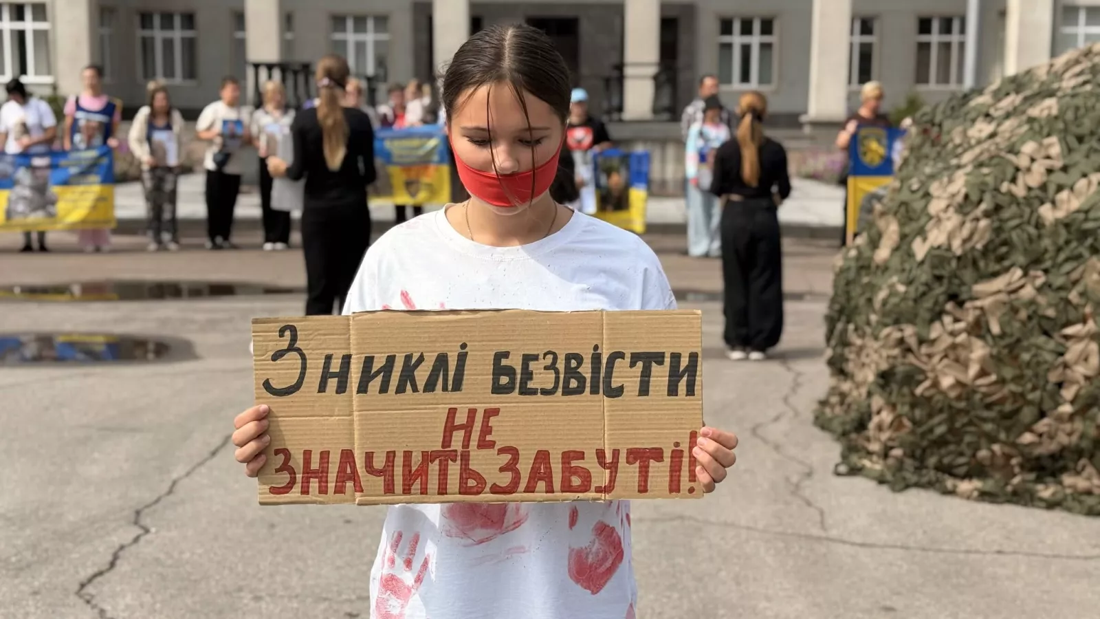 У Коростишеві провели акцію на підтримку полонених і зниклих безвісти Захисників
