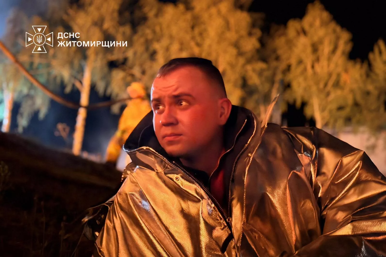 ДСНС показала наслідки атаки на Житомирщину: горіли підприємство та склад