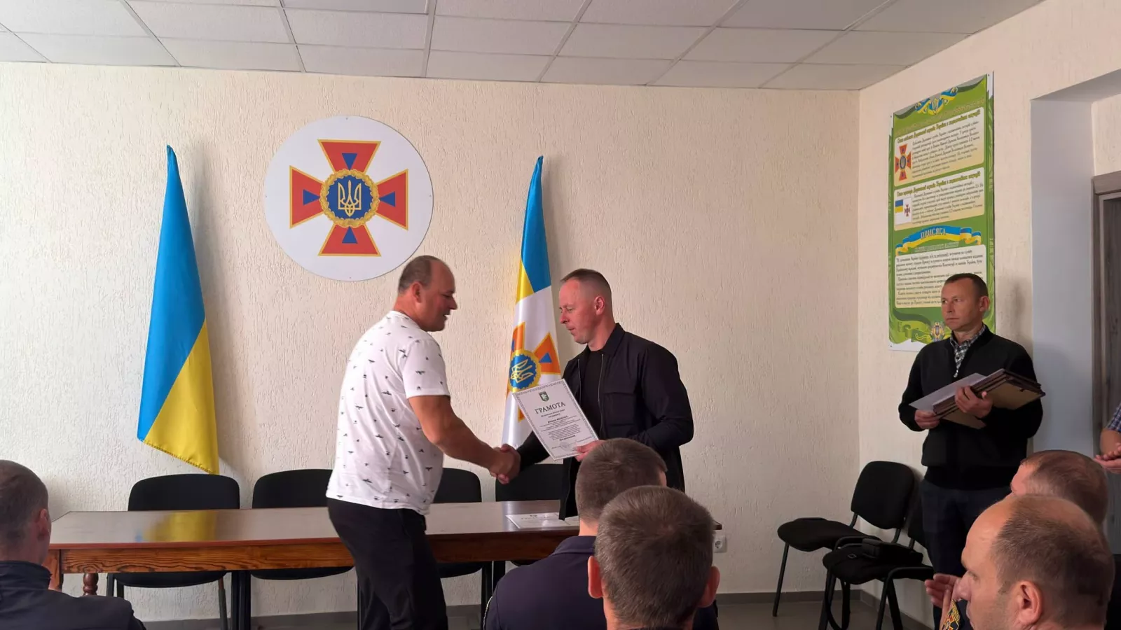 У Малині рятувальників відзначили з нагоди професійного свята