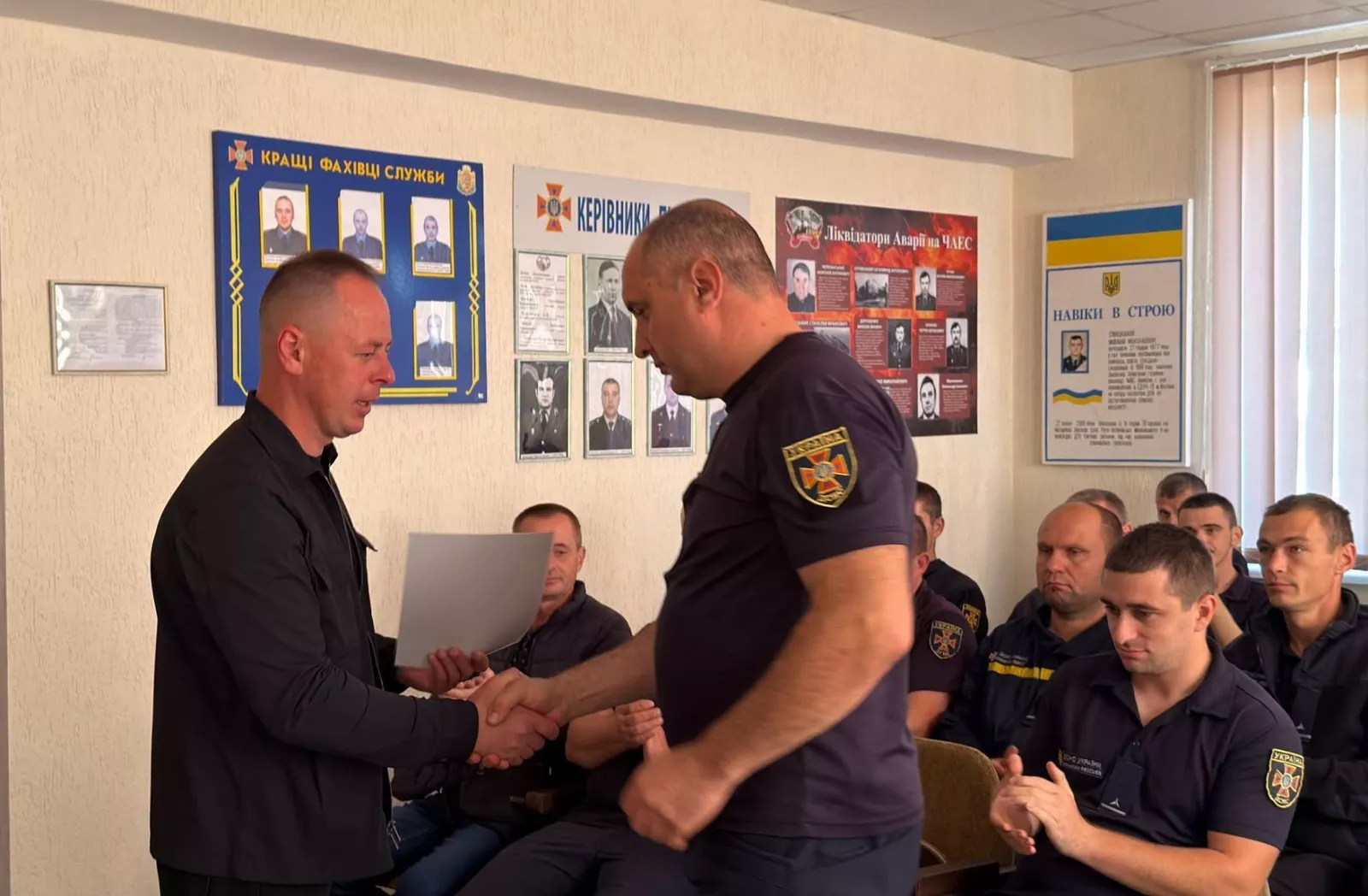 У Малині рятувальників відзначили з нагоди професійного свята