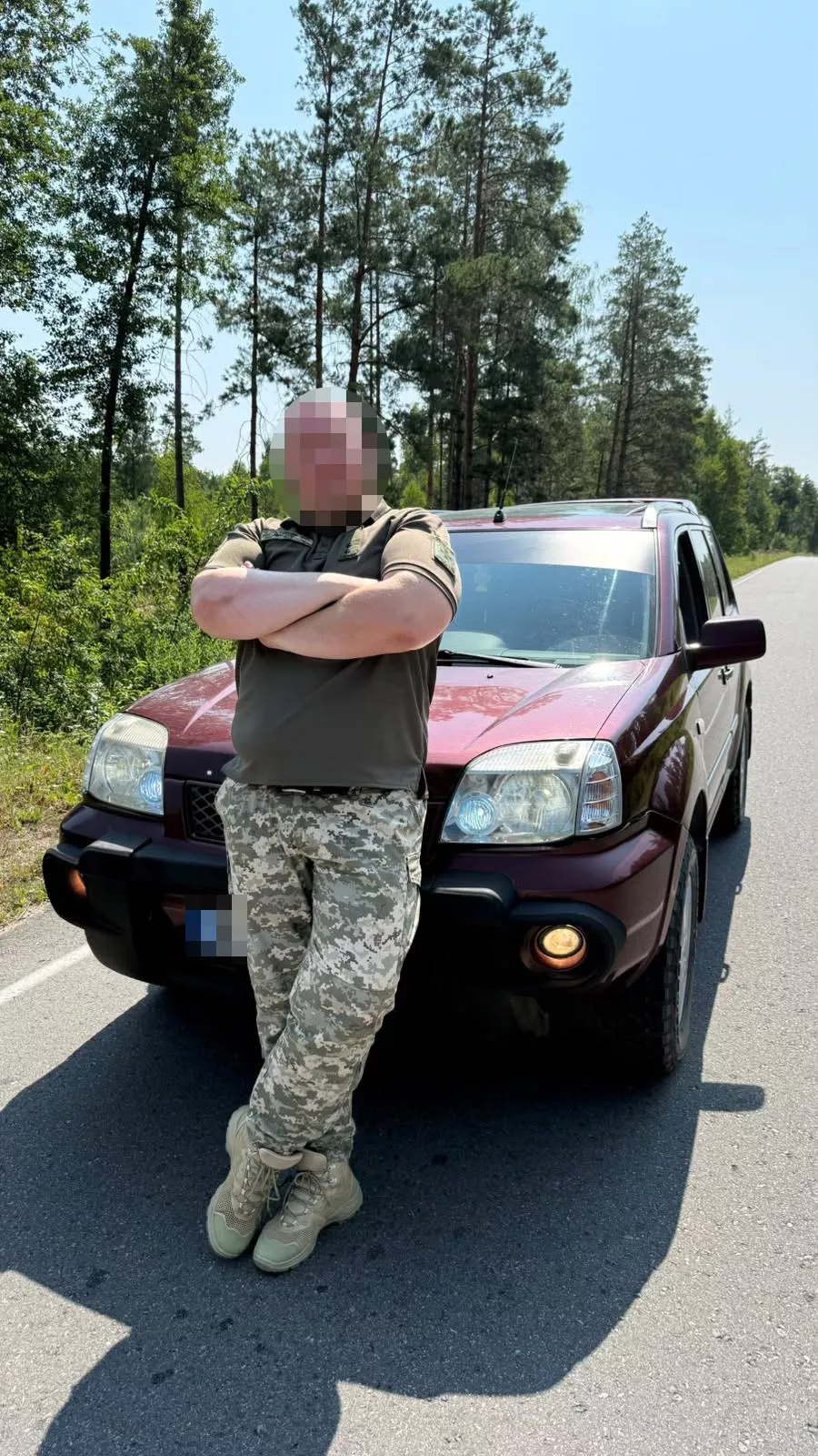 Для військового з Олевська придбали автомобіль за кошти громади