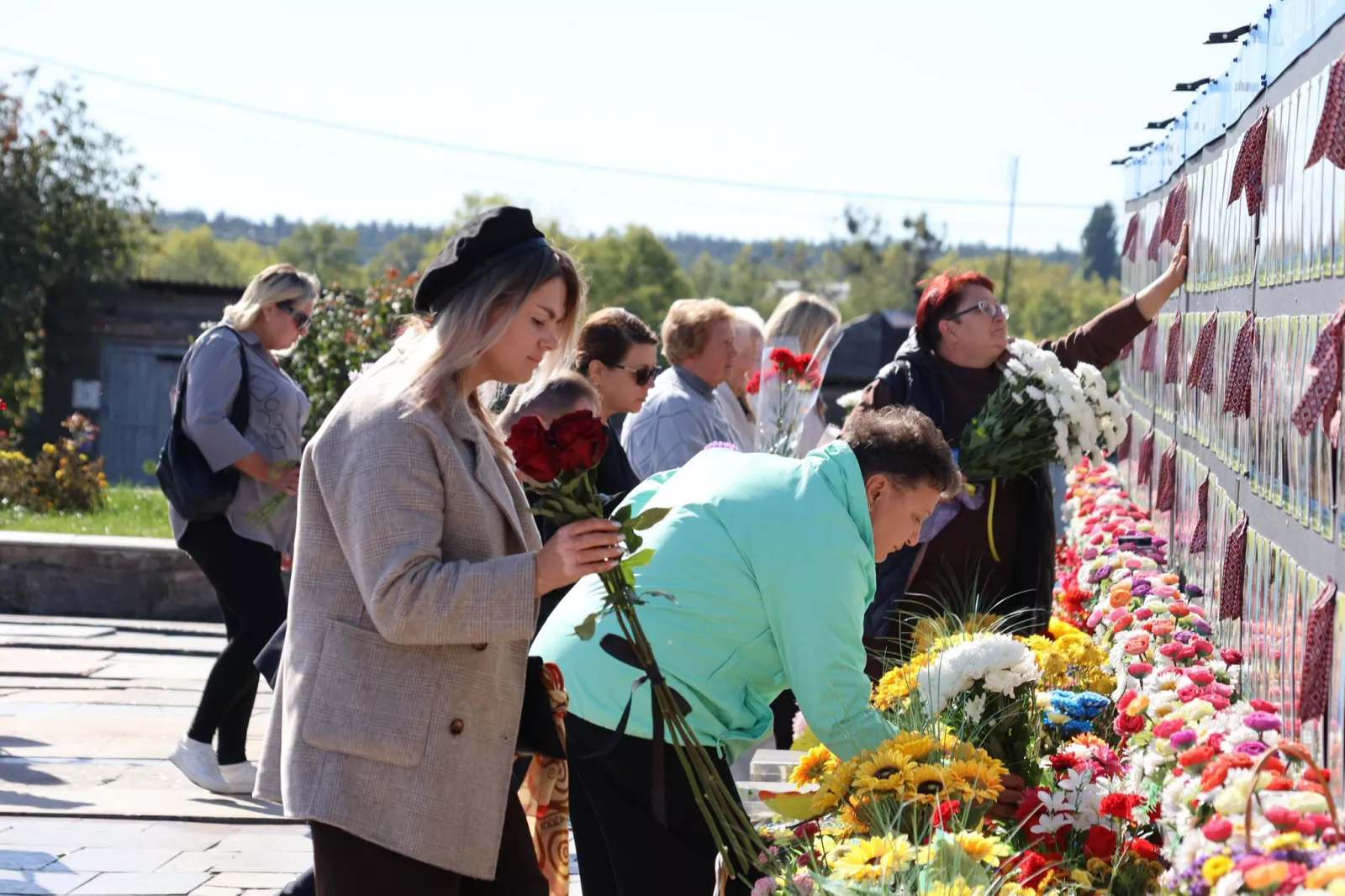 У Малині на Покрову вшанували захисників, ветеранів та полеглих воїнів