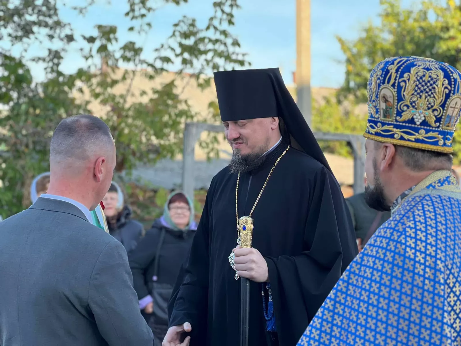 Єпископ Паїсій нагородив мера Малина та його заступників вищими церковними відзнаками