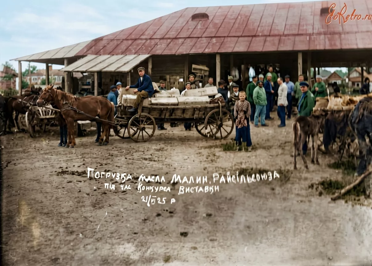 Сільськогосподарська кооперація на Малинщині в 1920-х роках та Малинський маслосирзавод