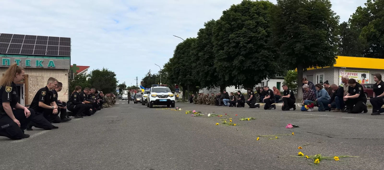 Малинська громада попрощалася із загиблим Захисником майором Юрієм Гульком