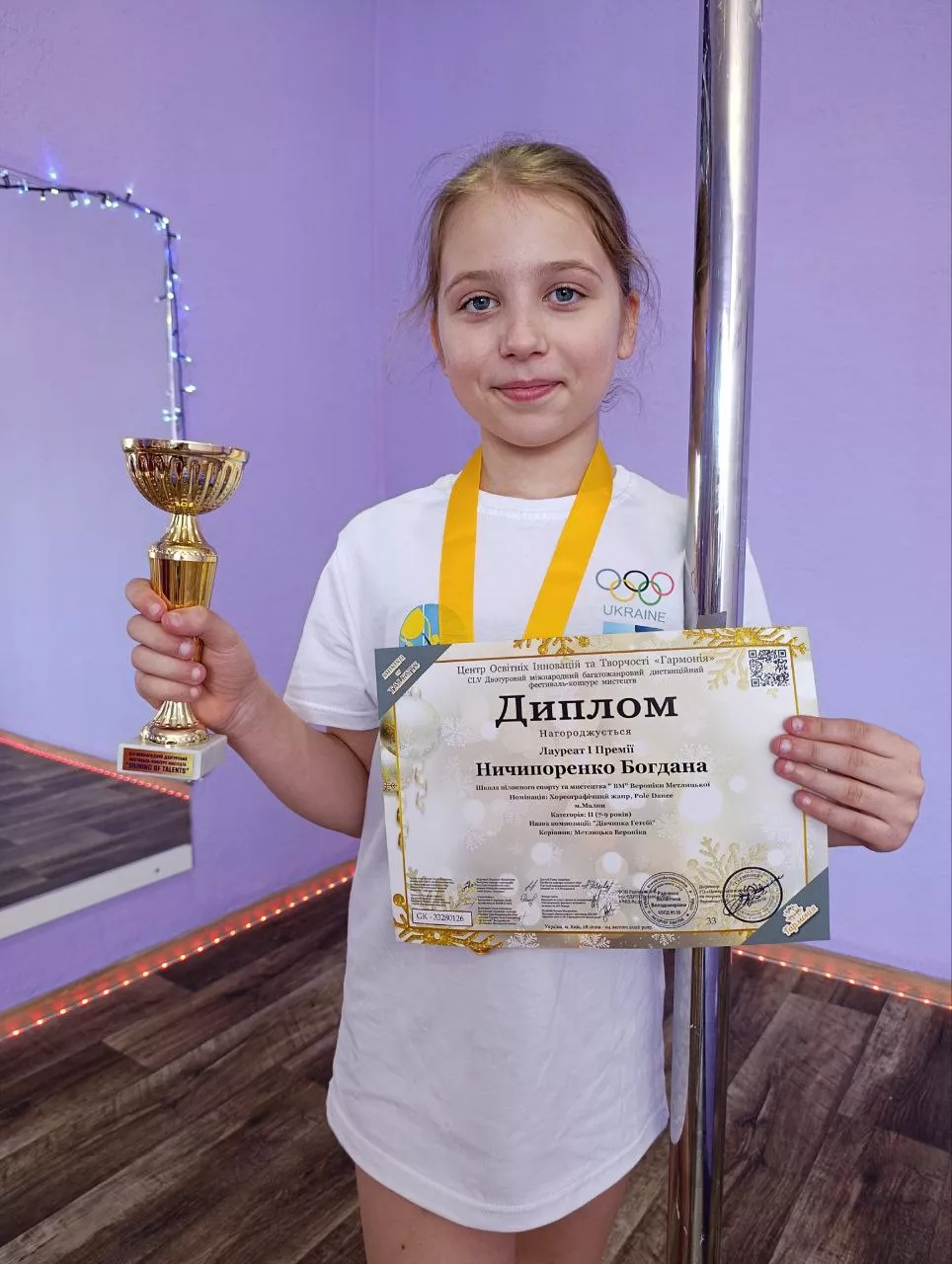 Збірна федерації пілонного спорту з Малина здобула блискучі перемоги на міжнародному фестивалі-конкурсі «SHINING of TALENTS»
