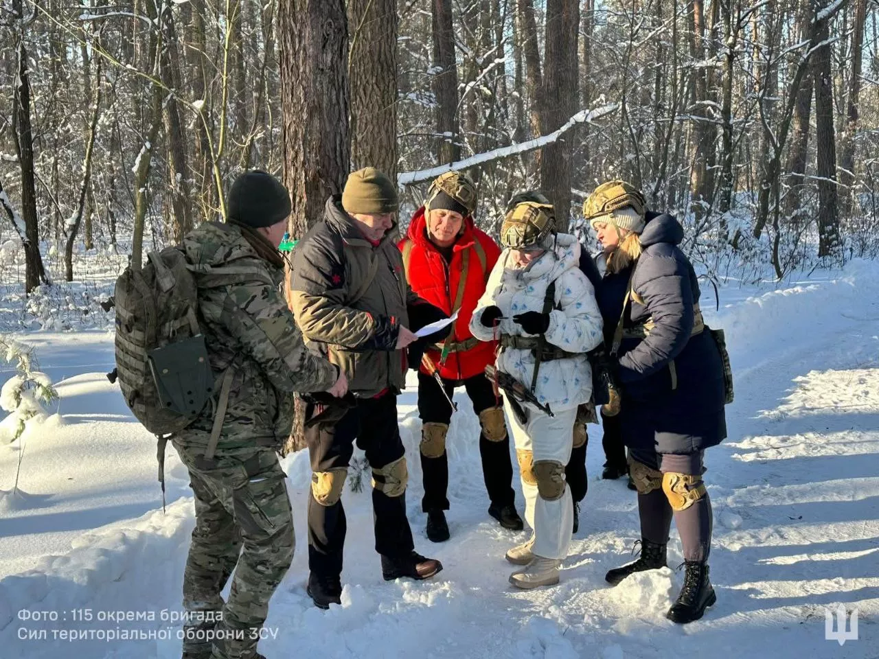 У Малині провели навчання з національного спротиву