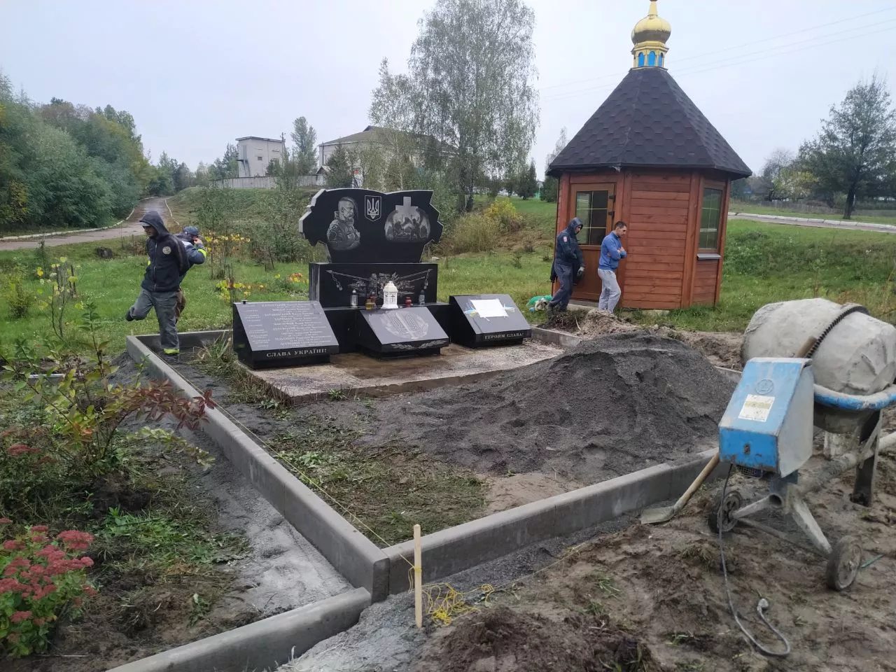 Парк полеглих Героїв українсько-російській війні у Малині 