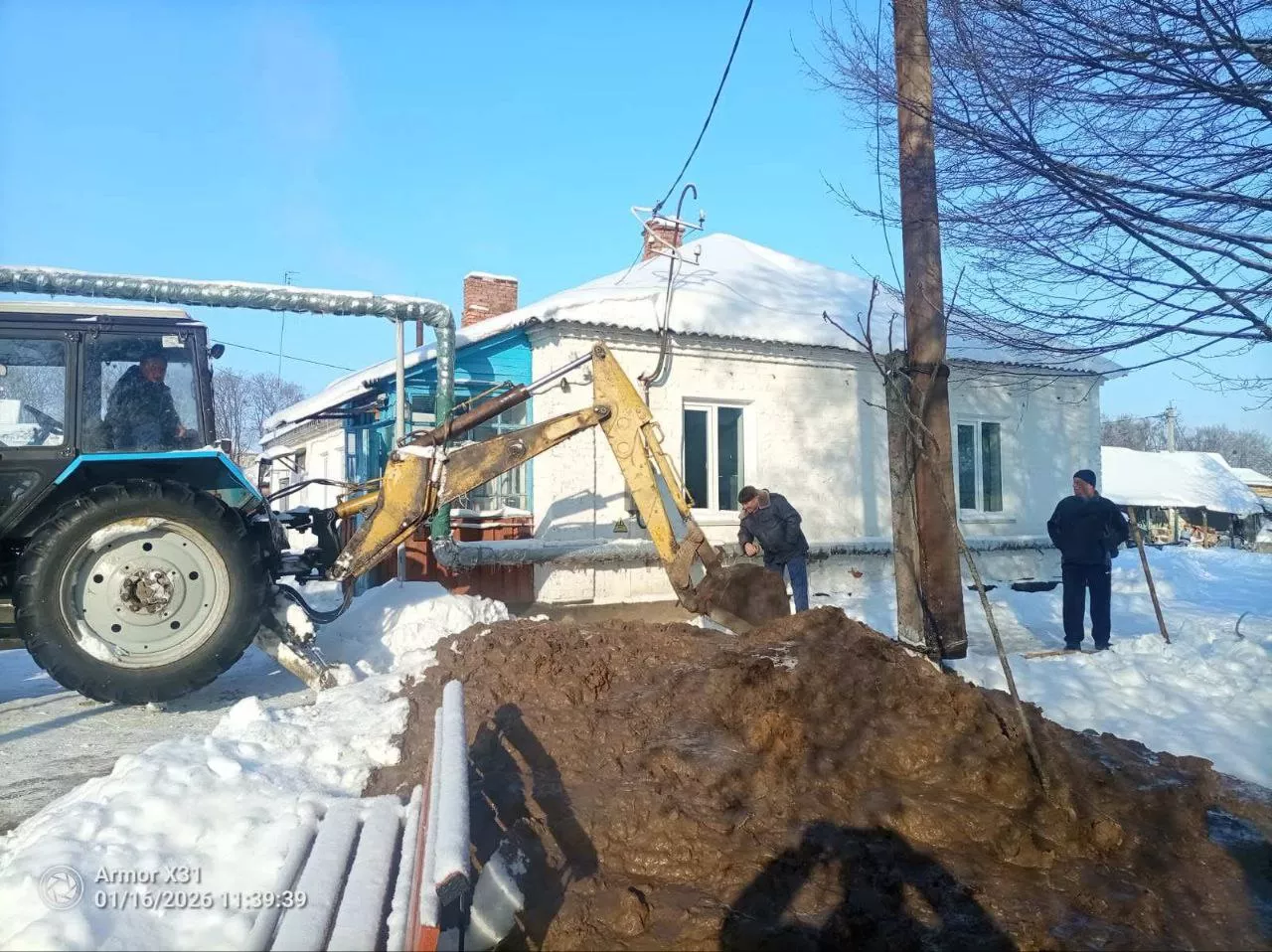 У Радомишльській громаді через морози почастішали пориви та перемерзання водопровідних мереж