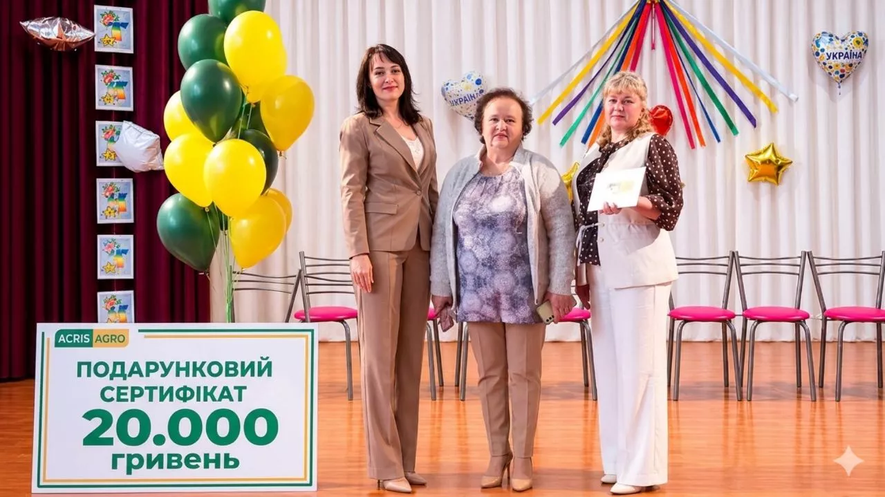 Агрокомпанія Акріс Агро підтримала низку шкіл у селах Паволоч, Вільня, Кочерів, Соловіївка на Житомирщині 