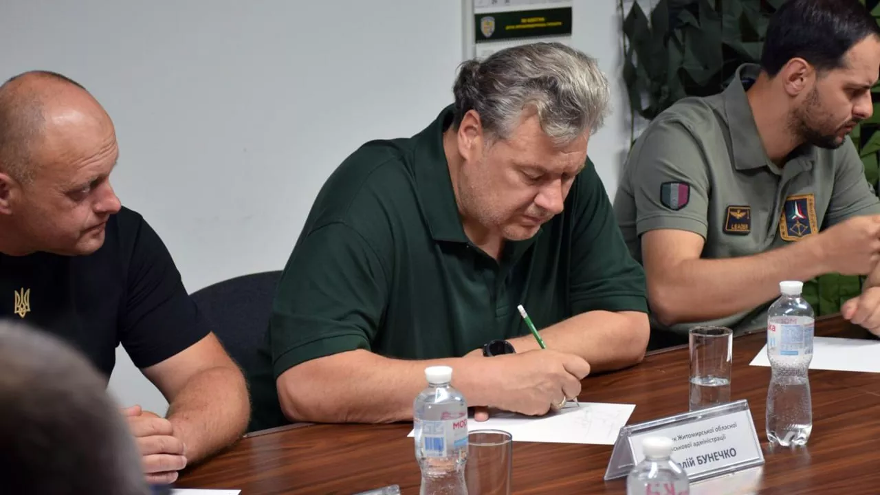На Житомирщині посилюють захист кордону з Білоруссю: обговорили фортифікації та протидію дронам