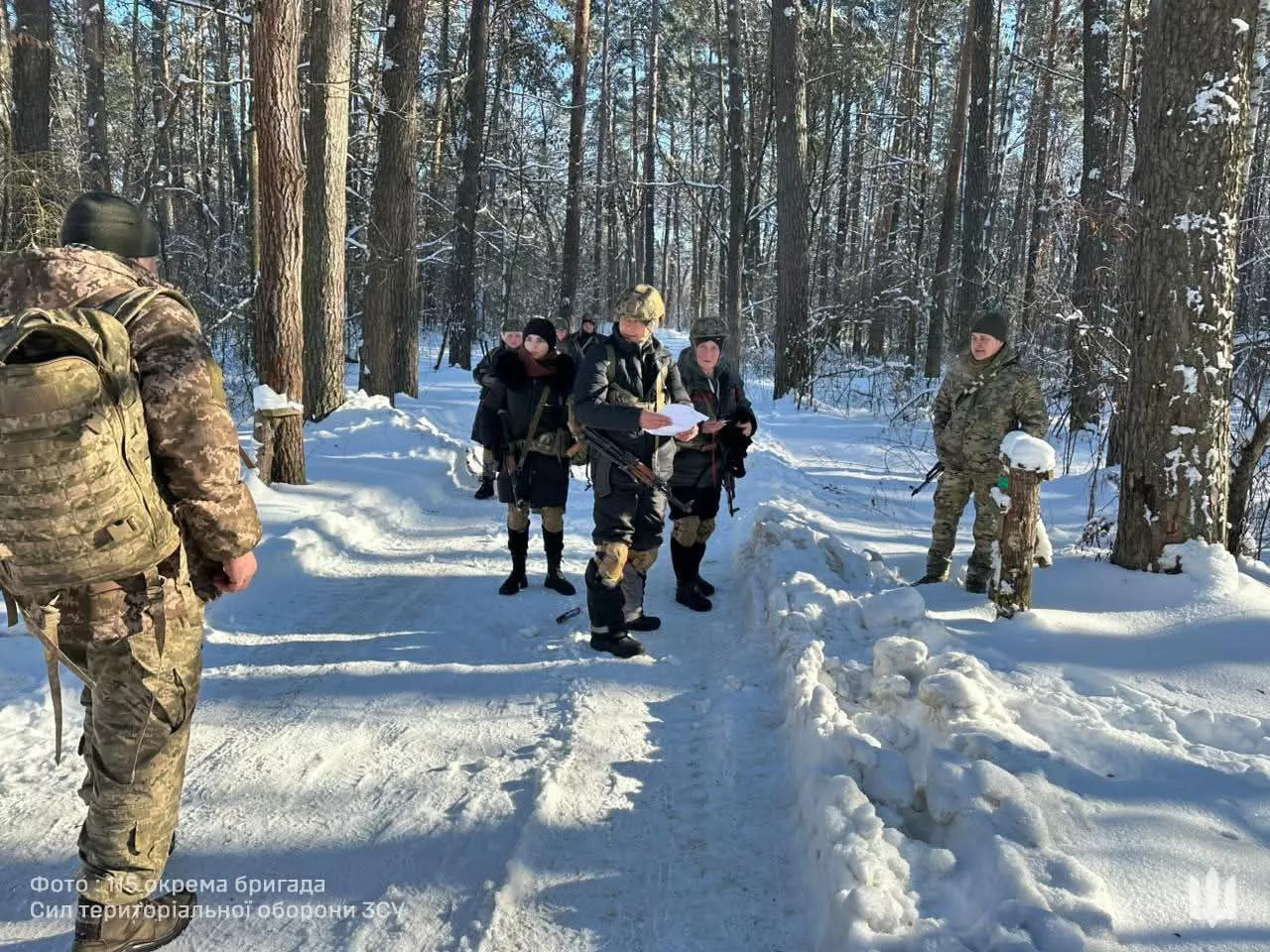 У Малині провели навчання з національного спротиву