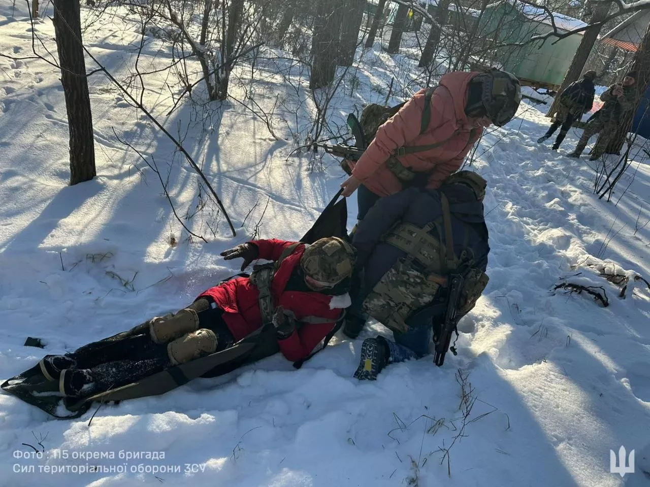 У Малині провели навчання з національного спротиву