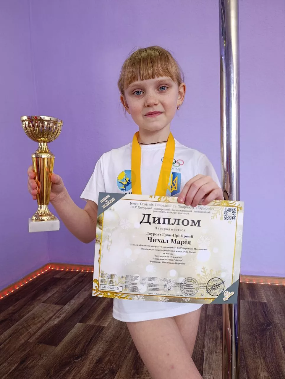 Збірна федерації пілонного спорту з Малина здобула блискучі перемоги на міжнародному фестивалі-конкурсі «SHINING of TALENTS»