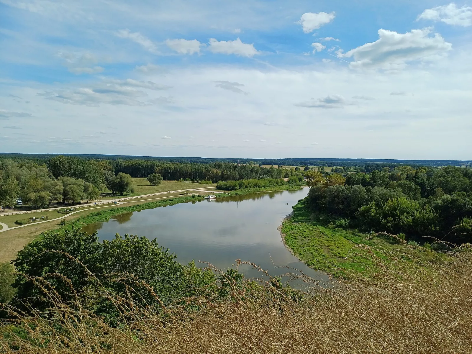 Західний Буг біля Дорогичина: широка річка з піщаними берегами