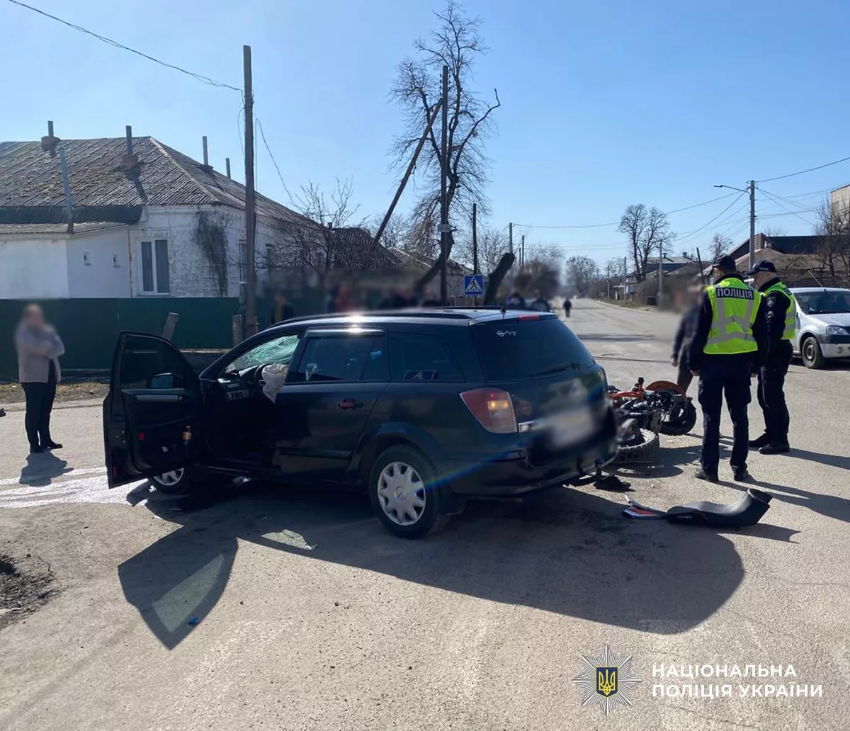 ДТП у Радомишлі: поліція розслідує аварію з травмуванням мотоцикліста