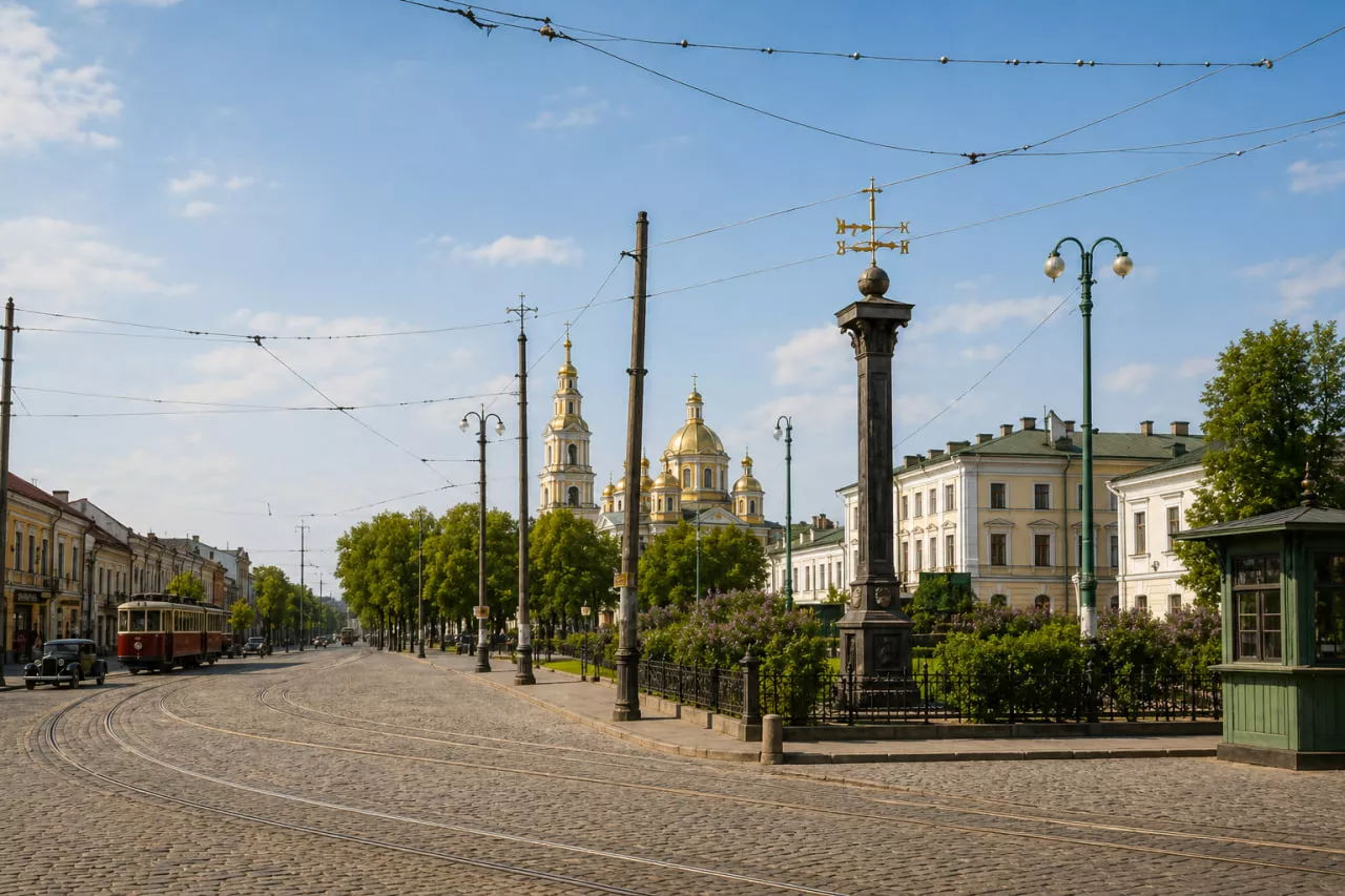 Соборна площа у Житомирі — серце міста і головна точка