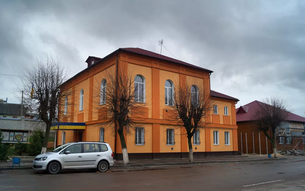 Synagoge in Horodnyzja, Fassade