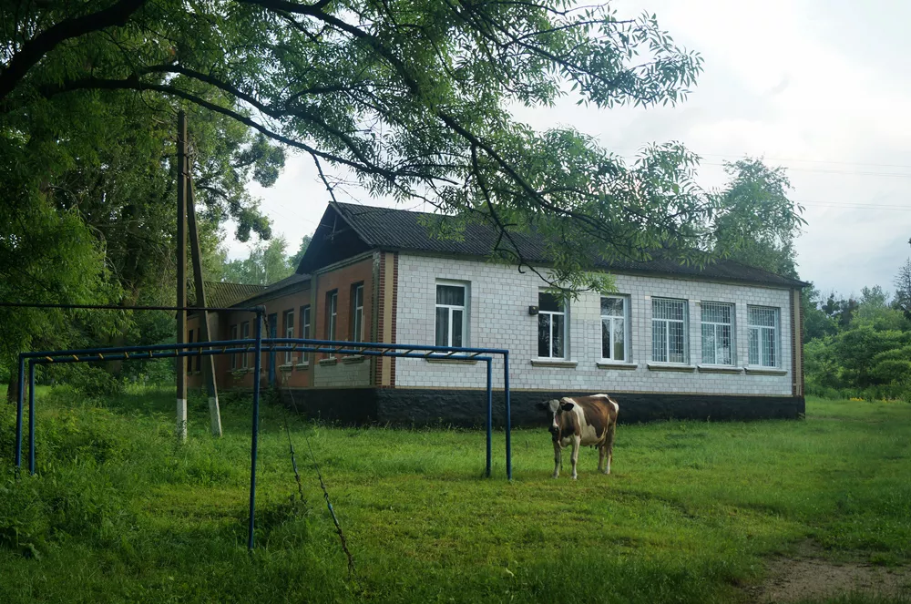 Schule auf dem Gelände des Gutshofs Masaraki