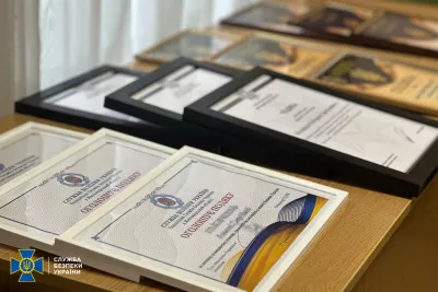 У Житомирі СБУ та поліція відзначили школярів, які повідомили про спробу вербування ФСБ