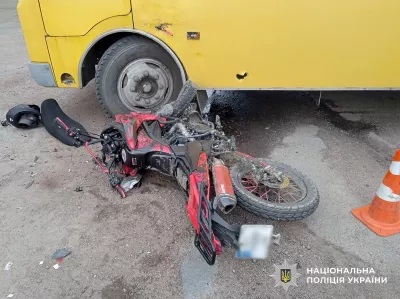 У Черняхівській громаді в ДТП травмовано мотоцикліста: поліція з’ясовує обставини