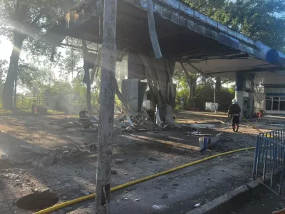 Внаслідок атаки РФ у Малині постраждали двоє людей — мер Олександр Ситайло