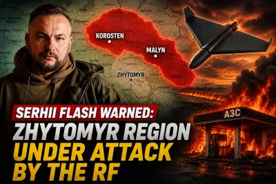 Zhytomyr region falls within the strike zone of Russia's new jet-powered Shahed drones