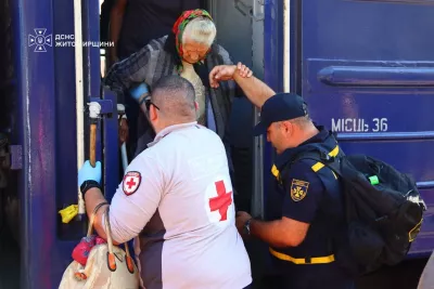 Житомирщина знову прийняла евакуйованих із прифронтових громад Харківщини