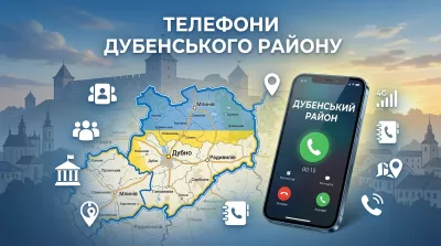 Телефони Дубенського району — контакти громад і служб