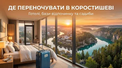 Де переночувати в Коростишеві: готелі, бази відпочинку, садиби