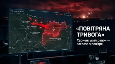 На Рівненщині оголосили повітряну тривогу