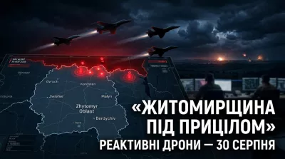 Житомирщина під прицілом російських реактивних дронів