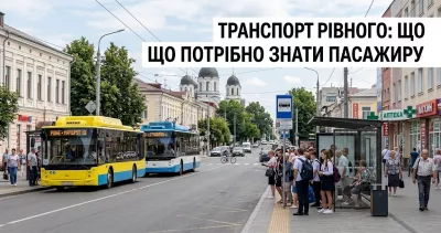 Транспорт Рівного: що потрібно знати пасажиру