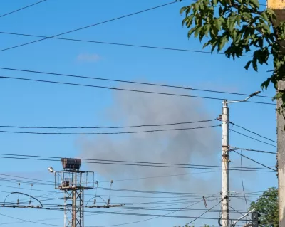 Дрони атакували Житомир: після вибухів у частині міста зникло світло