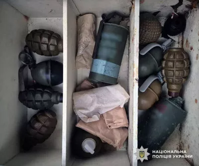 На Житомирщині чоловік надіслав дружині гранату поштою: вдома знайшли ще 10 боєприпасів