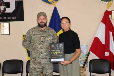 Ружинська громада отримала подяку від бригади «Азов»