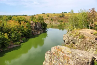 Геологічна пам’ятка Крашевського в Житомирській області привертає увагу туристів