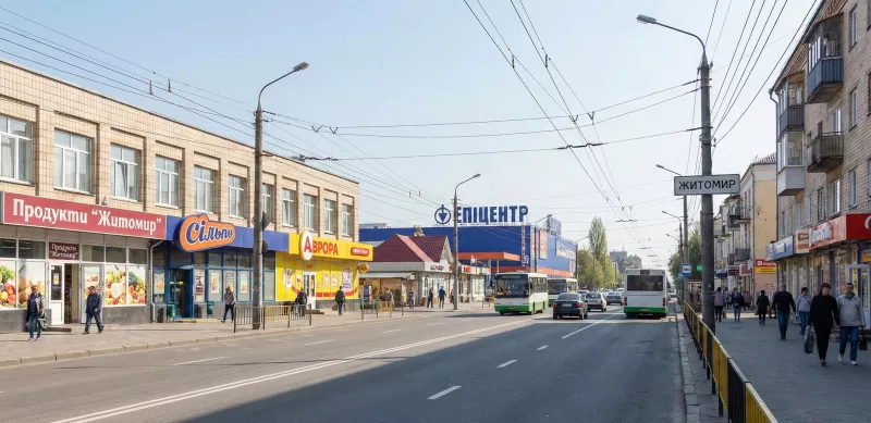 Магазини та торгівельні мережі Житомира: повний гід покупця 2025