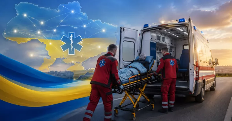 Надійне перевезення хворих по Україні: міжміська медична логістика