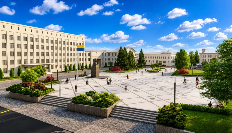 Майдан Корольова у Житомирі