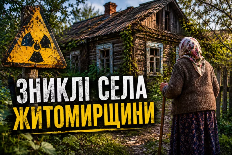 Зниклі села Житомирщини: чому десятки сіл щезл