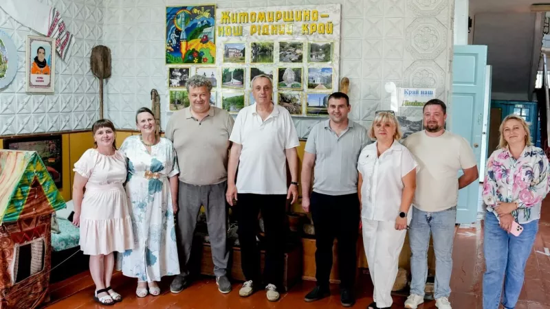 У Високопічському ліцеї на Житомирщині відкрили сучасне укриття