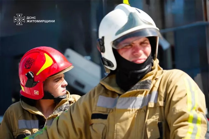 Житомирщина: двоє людей постраждали через ранкову атаку на логістичну інфраструктуру