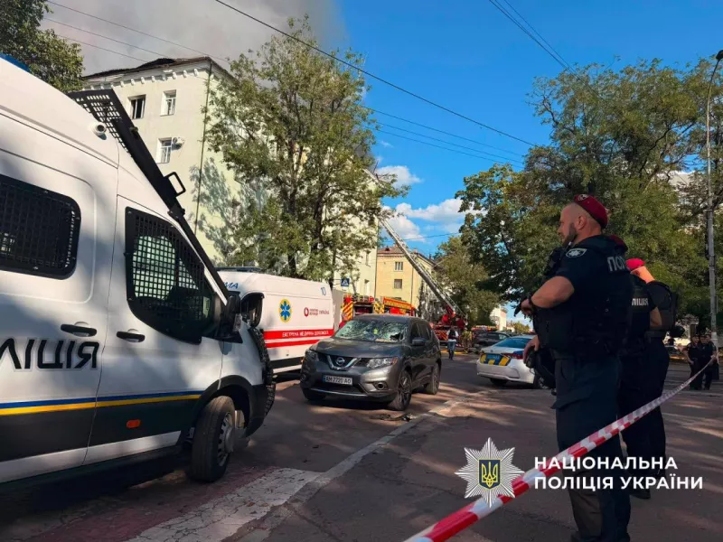 Атака на Житомир: загинули двоє поліцейських, щонайменше 20 людей постраждали