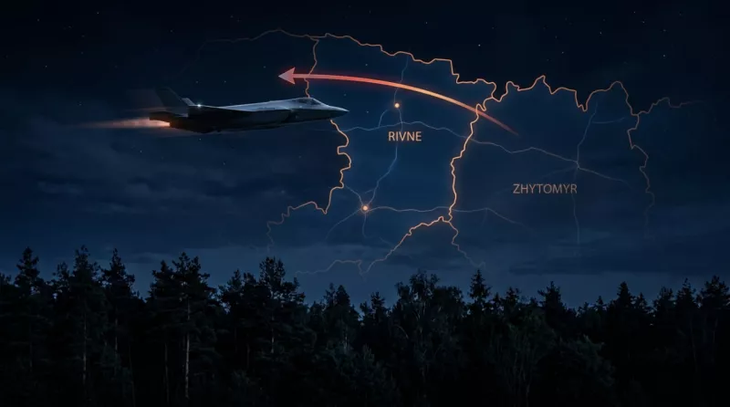Тривога на Рівненщині: на півночі області повідомили про рух БпЛА