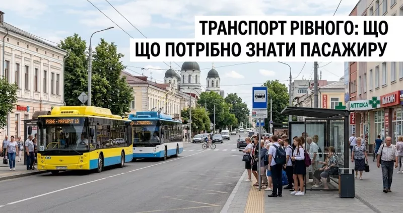 Транспорт Рівного: що потрібно знати пасажиру