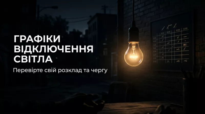 Графіки відключення світла в Житомирській області: де перевірити розклад