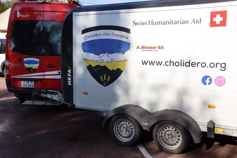 Овруцька міська лікарня отримала гуманітарну допомогу зі Швейцарії