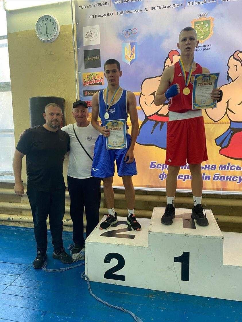 Малинець Богдан Андрущенко здобув срібло чемпіонату Житомирщини з боксу