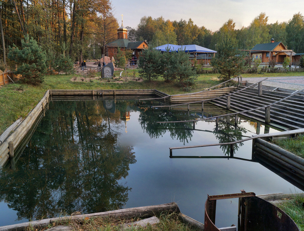 Джерело Кип'яче — купальня на річці Ірша